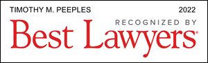 Peeples Best Lawyers Logo 2022